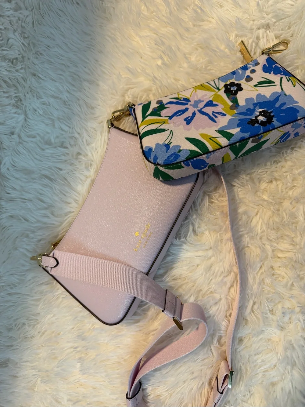 Kate Spade Festival Floral Duo Crossbody Cream/Multicolor - Picture 3 of 13